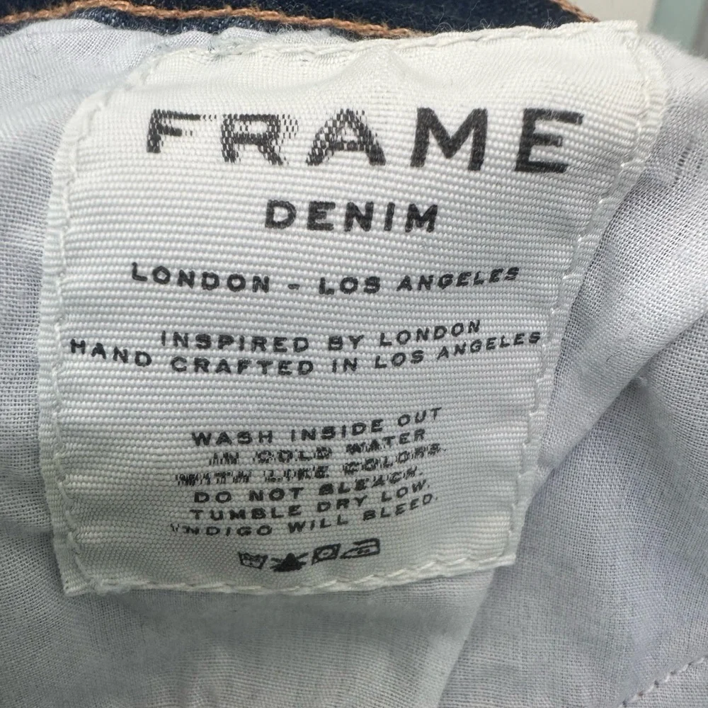 Frame Denim Le Skinny De Jeanne Jeans Size 26 - Picture 11 of 12